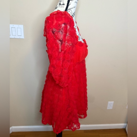 For Love And Lemons Red Mini Dress - Picture 5 of 10